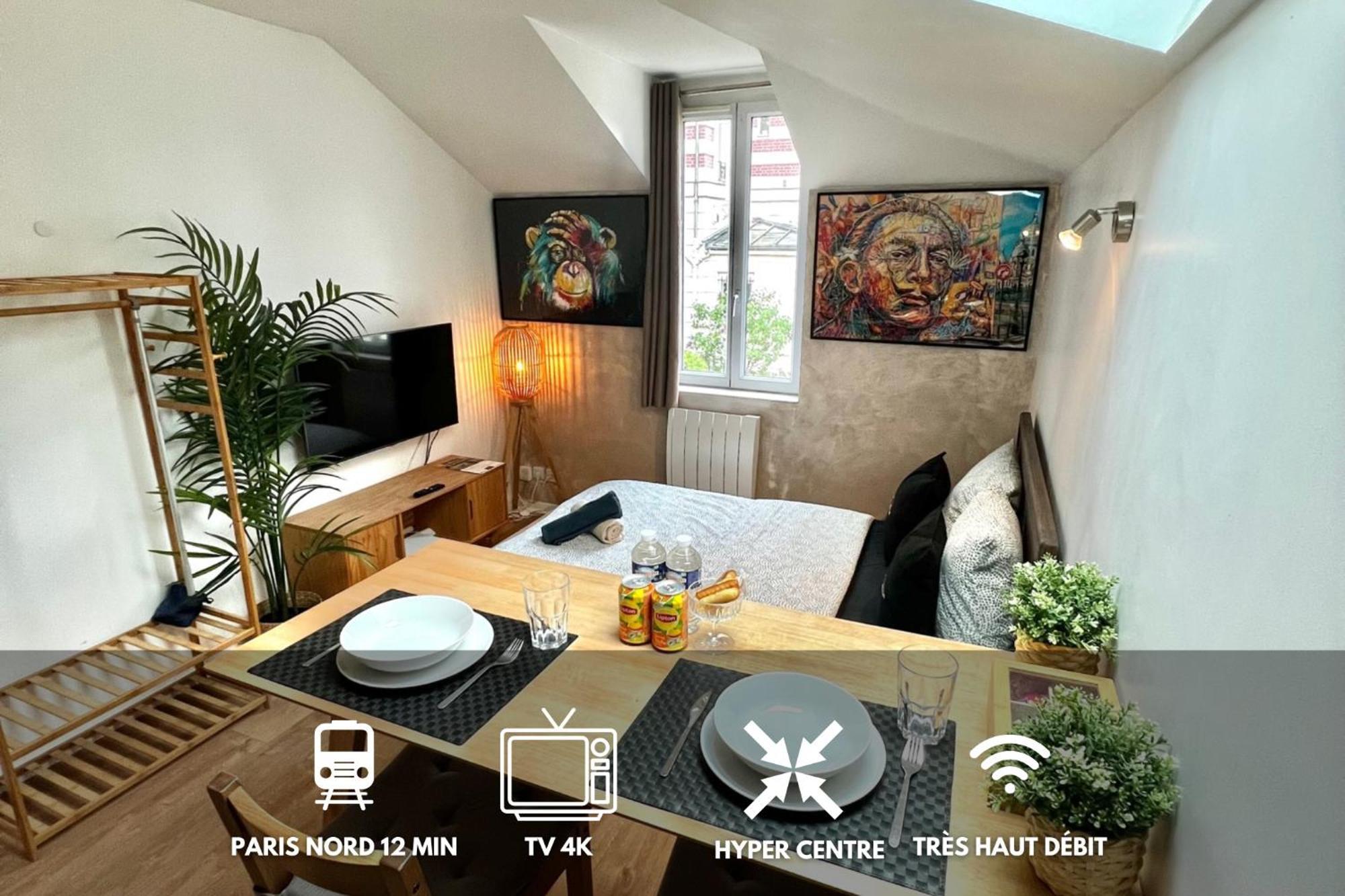 Studio Douillet Hypercentre 12 Min De Paris Enghien-les-Bains Eksteriør bilde